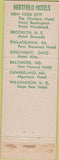 Matchbook Cover - Chatham Hotel New York City