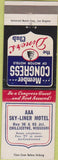 Matchbook Cover - AAA Sky Liner Motel Chillicothe MO