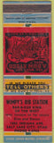 Matchbook Cover - Wimpy's Rib BBQ Salt Lake City UT WORN