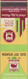 Matchbook Cover - Mountain Lake Hotel VA