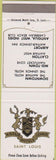 Matchbook Cover - Hotels Mayfair Lennox Saint Louis MO