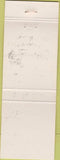 Matchbook Cover - Tollway Gulf oil gas Rockford IL