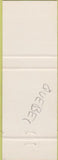 Matchbook Cover - Restaurant Chez Pit ST Joseph QC Canada