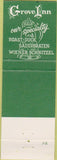 Matchbook Cover - Grove Inn Northbrook IL