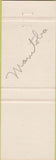 Matchbook Cover - Town House Inn Brandon Canada
