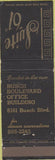 Matchbook Cover - Suite 61  NO TOWN