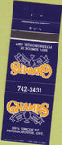 Matchbook Cover - Champs Restaurant Peterborugh ON