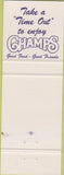 Matchbook Cover - Champs Restaurant Peterborugh ON