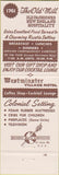 Matchbook Cover - Westminster Village Motel MA