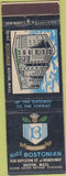 Matchbook Cover - Hotel Bostonian Boston MA