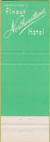 Matchbook Cover - Northeastland Hotel Presque Isle ME