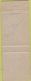Matchbook Cover - Moayl Motel Windsor ON