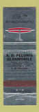 Matchbook Cover - 1963 Oldsmobile AD Pelunis Lakewood OH WEAR