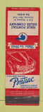 Matchbook Cover - 1941 Pontiac Hale Syracuse NY