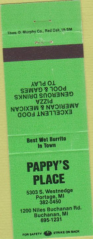 Matchbook Cover - Oconto Motel WI WORN
