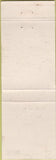 Matchbook Cover - Oconto Motel WI WORN