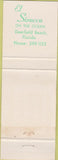 Matchbook Cover - El Sirocco on the Ocean Deerfield Beach FL