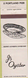 Matchbook Cover - J's Oyster Portland ME