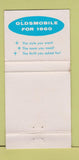 Matchbook Cover - 1960 Oldsmobile Parsons Carthage MO WEAR 30 Strike