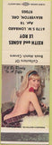 Matchbook Cover - Keith Agnes Le Roy Match collectors Beaverton OR