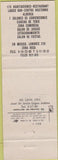Matchbook Cover - Hotel Real d Minas Guanajuato Mexico