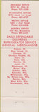 Matchbook Cover - Advance Transport Co trucking Chicago IL