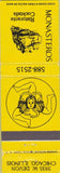 Matchbook Cover - Monasteros Chicago IL girlie