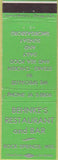 Matchbook Cover - Behnke's Restaurant Rock Springs WI