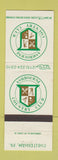 Matchbook Cover - Ashbourne Country Club Cheltenham PA