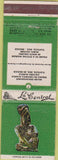 Matchbook Cover - La Central Railroad Mexico