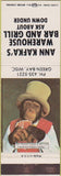 Matchbook Cover - Ann Kafka's Bar Grill Green Bay WI