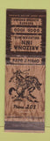 Matchbook Cover - Arizona Inn Delavan WI low phone # WEAR
