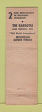 Matchbook Cover - Arizona Inn Delavan WI low phone # WEAR