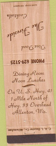 Matchbook Cover - The Fireside Allenton WI