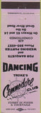 Matchbook Cover - Commodore Club La Crescent MN