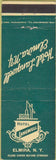 Matchbook Cover - Hotel Langwell Elmira NY