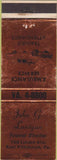 Matchbook Cover - Lanigan Funeral Home East Pittsburgh PA