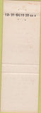 Matchbook Cover - Chez Chef Hillside IL