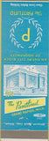 Matchbook Cover - The Pantlind Hotel Grand Rapids MI