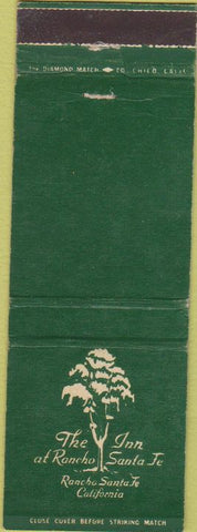 Matchbook Cover - The Inn at Rancho Santa Fe CA