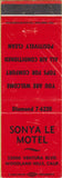 Matchbook Cover - Sonya Le Motel Woodland Hills CA