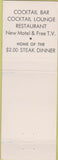 Matchbook Cover - Sonora Inn CA
