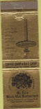 Matchbook Cover - Mr Ed's Black Oak Restaurant Paso Robles CA