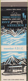 Matchbook Cover - Northern National Bank Colorado Springs CO