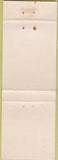 Matchbook Cover - Vista Vu Motel Huntingdon PA