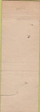Matchbook Cover - Rady Funearl Home Port Carbon PA WEAR