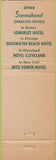 Matchbook Cover - Somerset Hotel Boston MA