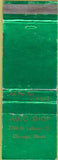 Matchbook Cover - Auto Shop Chicago IL WORN