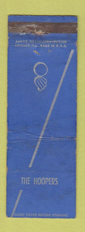 Matchbook Cover - ARROW MATCH The Hoopers imprint WORN