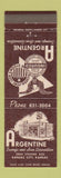 Matchbook Cover - Argentine Savings and Loan Kansas City MO
